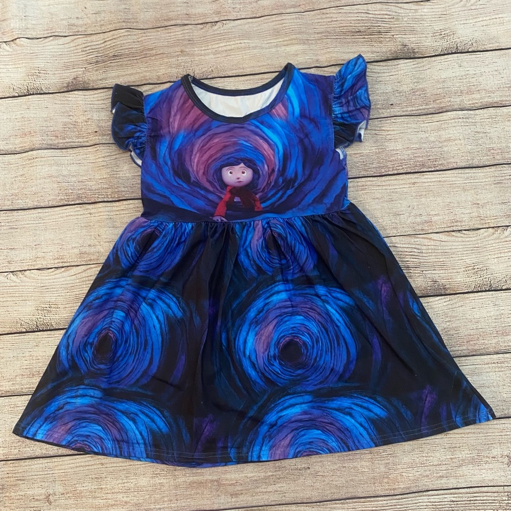Coraline Inspired Dress